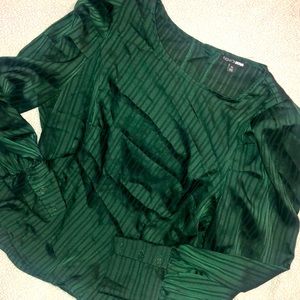 Emerald Green Blouse